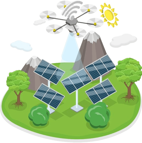Flytoworks solar panel and roof cleaning